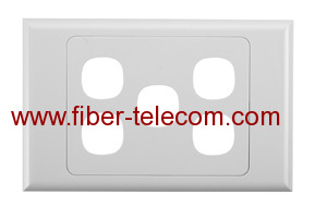 5-port Australia Type Face Plate