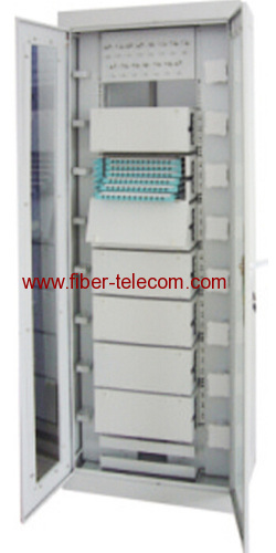 576-core fiber optic distribution frame