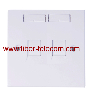 2-port UK Type Face Plate