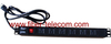19" USA Type PDU Socket 6 Ways with Power Cable
