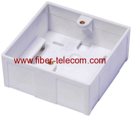 Wall Mounting Box for Faceplate 86*86mm