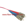 FC to FC MM OM4 Duplex Fiber Optical Patch Cord