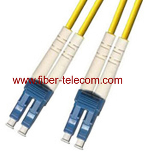 LC/PC-LC/PC Single mode Duplex Fiber Optic Patch Cord
