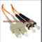 SC-ST Multi Mode Duplex Fiber Optic Patch Cord