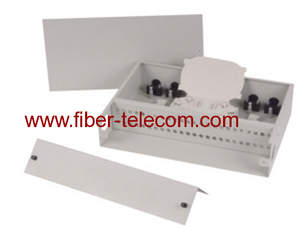 19 inch rack mounted fiber optic terminal box 2U