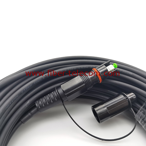 FTTH Drop Cable with OptiTap SC/APC Connector