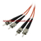 ST-ST Multi Mode Duplex Fiber Optic Patch Cord