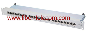 CAT.6 FTP Patch Panel 1U 24 ports