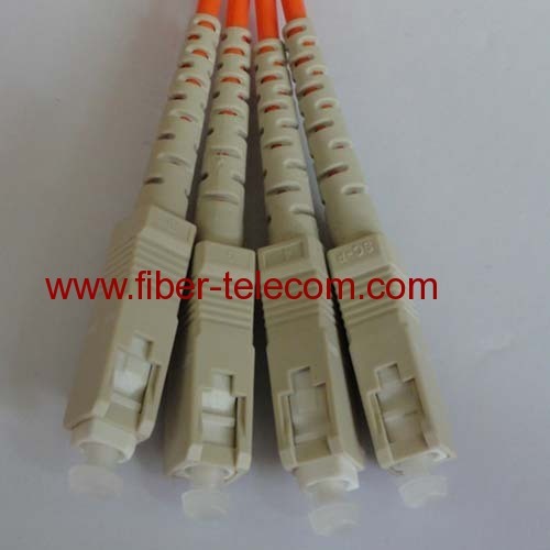 SC-SC Multi mode Duplex Fiber Optic Patch Cord